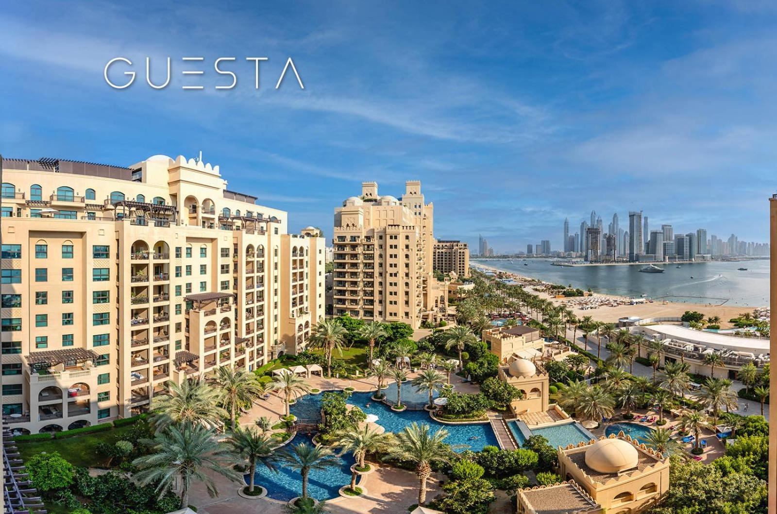 Fairmont Apartments The Palm, Free Access To Hotel Beach And Pools 두바이 객실 사진