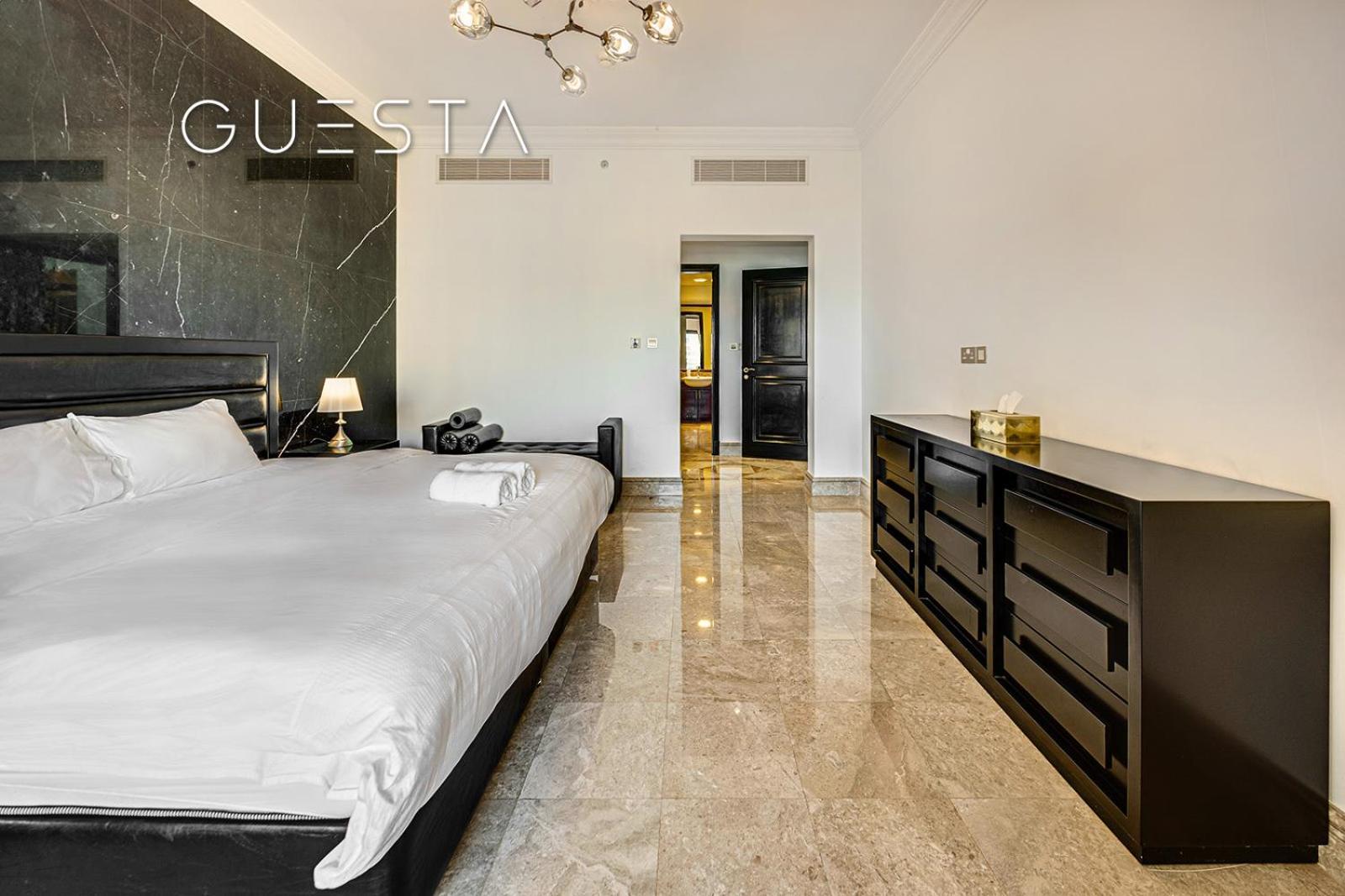 Fairmont Apartments The Palm, Free Access To Hotel Beach And Pools 두바이 객실 사진